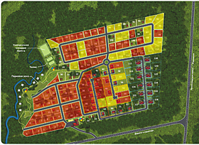 План застройки посёлка